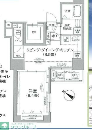 アイルプレミアム文京六義園の物件間取画像